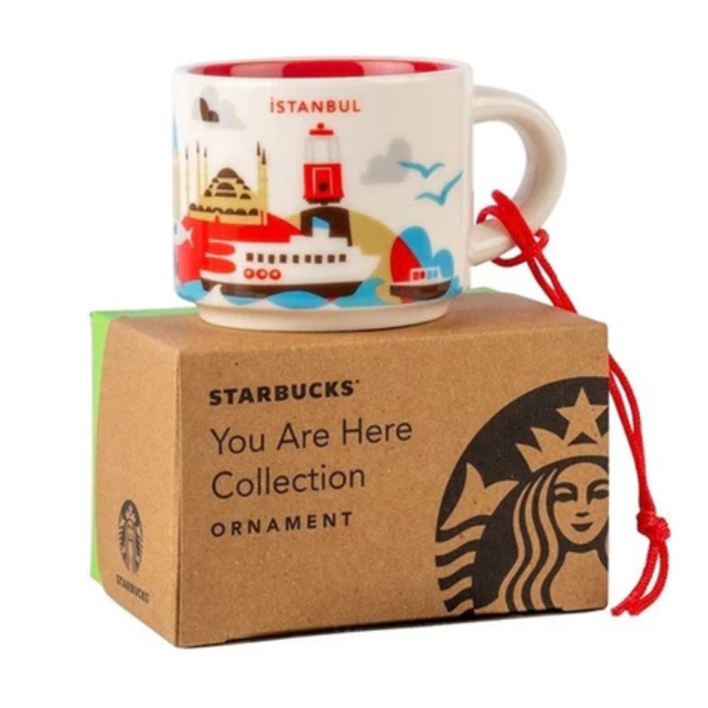 Starbucks Istanbul Themed City Series Mug YAH Series 2 oz